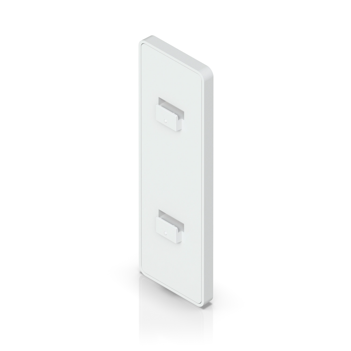 Soporte magnético blanco para pared USW-FLEX-25 con ranuras y pestañas de silicona