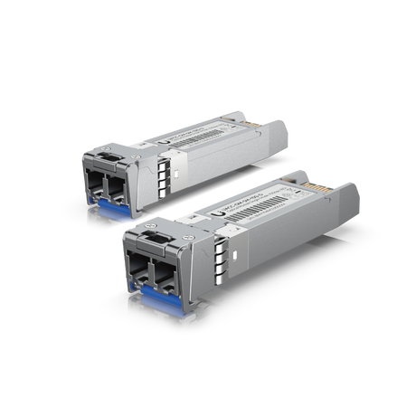 UniFi UF-SM-10G 2-unidades SFP+ SM 10Gbps 10km 1310nm 2-LC UACC-OM-SM-10G-D — imagen 1