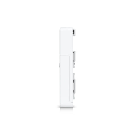 Perfil lateral del extensor Ethernet con conectores protegidos