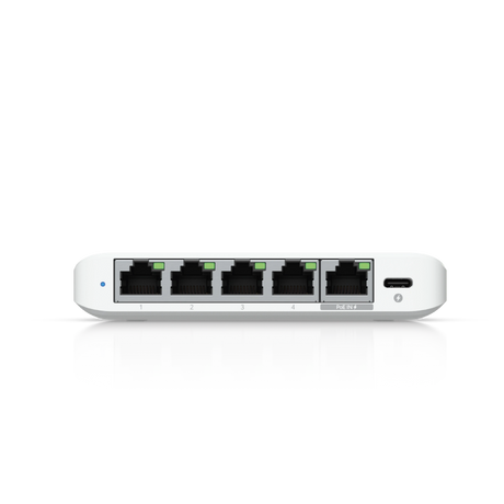 UniFi SWITCH 5Ports: (1)2.5 GbE PoE+ INPUT GbE (4)2.5 GbE — imagen 4
