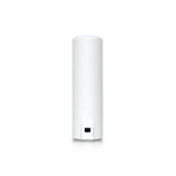 Punto de acceso wifi exterior cilindro blanco vertical con puerto Gigabit negro