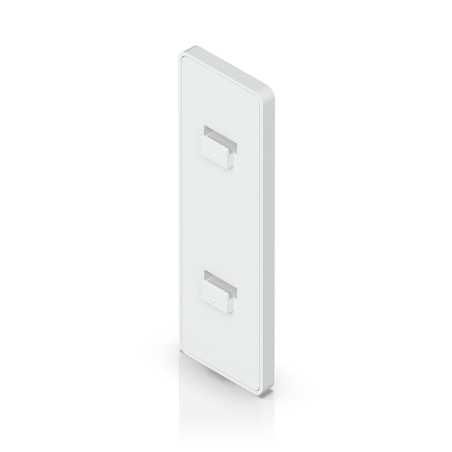Soporte magnético blanco para pared USW-FLEX-25 con ranuras y pestañas de silicona