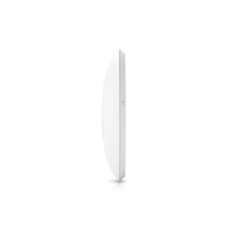 Perfil lateral del punto de acceso wifi 5 interior blanco con acabado mate
